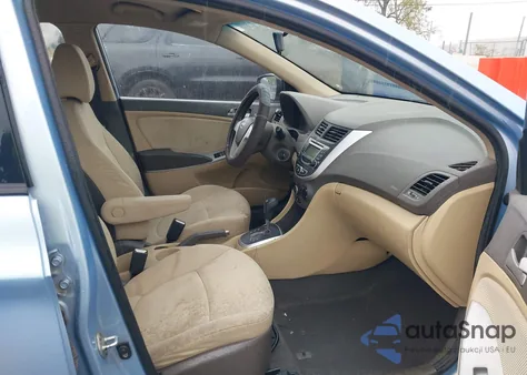 2012 Hyundai Accent Gls z USA, uszkodzony, nr VIN KMHCT4AE0CU153413